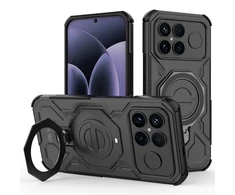 Dėklas Tech-Protect TacticStand MagSafe Xiaomi POCO F8 Ultra Matte juodos spalvos