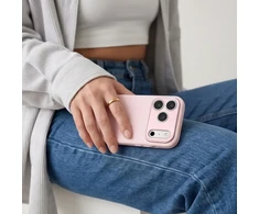 Dėklas TECH-PROTECT UNIQ MagSafe CC iPhone 17 PRO / 18 PRO ŠVELNIAI ROŽINIS