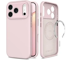 Dėklas TECH-PROTECT UNIQ MagSafe CC iPhone 17 PRO / 18 PRO ŠVELNIAI ROŽINIS