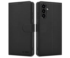 Tech-Protect Wallet Samsung Galaxy A36 5G – Matte dėklas telefonui juodos spalvos
