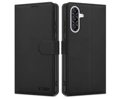 Tech-Protect Wallet Samsung Galaxy A56 5G – Matte dėklas telefonui juodos spalvos