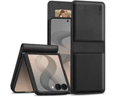 Dėklas Tech-Protect Wallet Samsung Galaxy Z FLIP 8 Juodas