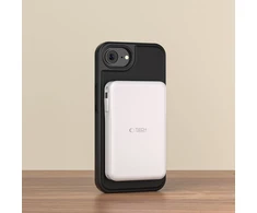Dėklas Tech-Protect Wallet MagSafe Case for iPhone 16e / 17e - Matte Juodas
