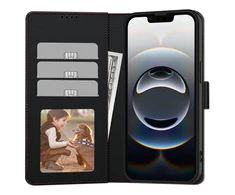 Tech-Protect Wallet RS Dėklas skirtas Samsung Galaxy A56 5G – juodos spalvos