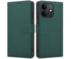 Dėklas TECH-PROTECT WALLET XIAOMI REDMI NOTE 17 PRO 5G Žalias