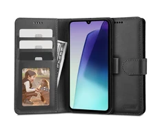 Tech-Protect atverčiamas Xiaomi Redmi 14C dėklas telefonui juodos spalvos