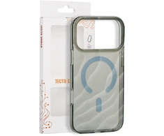 Dėklas Telforceone Tecto Shield Desert Mag case for iPhone 17 Pro Max 6,9" / 18 Pro Max 6,9" sidabrinis