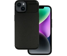 Vennus Tel Protect Carbon Elite dėklas skirtas iPhone 14 juodos spalvos
