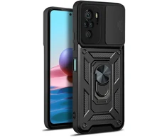 TFO Defender Slide dėklas, skirtas Xiaomi Redmi Note 10 4G / 10S, juodas