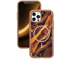 Dėklas Telforceone Golden Autumn case for iPhone 12 / 12 Pro 6,1" ruda