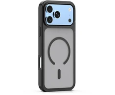 Dėklas Telforceone Mag Matt case for iPhone 17 Pro Max 6,9" / 18 Pro Max 6,9" juodas big hole
