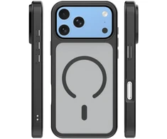Dėklas Telforceone Mag Matt case for iPhone 17 Pro 6,3" / iPhone 18 Pro 6,3" juodas big hole