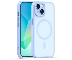 TFO Mag Matt dėklas iPhone 15 6,1" šviesiai mėlynas apsauga kamerai