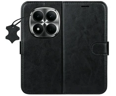 Dėklas Telforceone Smart Luxe leather case for Xiaomi Redmi Note 15 Pro Plus 5G juodas