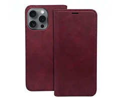 TFO Išmanusis zomšos dėklas, skirtas „Samsung Galaxy A55 5G“, bordo spalvos