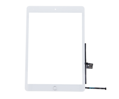 TelForceone Jutiklinis skydelis, skirtas iPad 9 10,2 colio 2021 m., visas priekinis rinkinys baltas