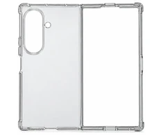 Dėklas Toptel Clin Anti Shock 1,5 mm, skirta SAMSUNG GALAXY Z FOLD 8 ULTRA, permatoma