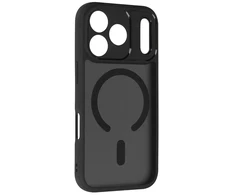 Dėklas Fusion Accessories Full Matte Mag Cover skirtas Xiaomi 17T 5G juodas