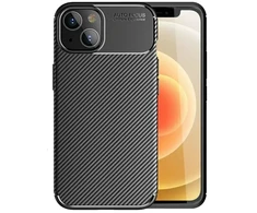 Fusion Accessories Tel Protect Carbon Elite dėklas, skirtas iPhone 17 Pro Max/18 Pro Max, juodas