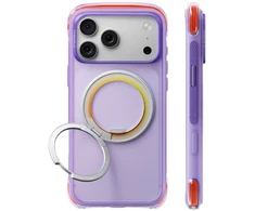 Dėklas Torras O3 Air Core, prizmė slyva - iPhone 18 Pro Max/17 Pro Max