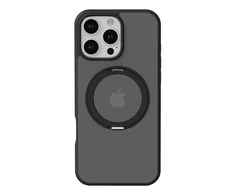 Torras Ostand Pro dėklas, skirtas iPhone 16 ProMax (juodas