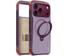 Dėklas Torras Ostand Q3 Air Pro, violetinė summit violetinė - iPhone 18 Pro/17 Pro