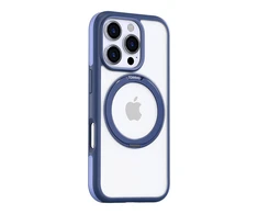 Torras Ostand R Fusion Series dėklas, skirtas iPhone 16 Pro (mėlynas)