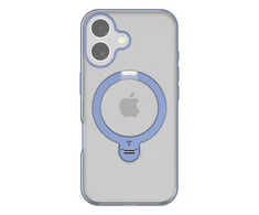 Dėklas Torras Ostand Spin Case, skirtas iPhone 16 (mėlynas)