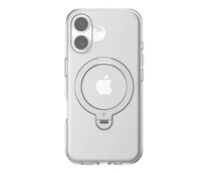 Dėklas Torras Ostand Spin Case, skirtas iPhone 16 Plus (skaidrus)