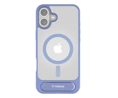 Torras Pstand serijos dėklas, skirtas iPhone 16 (mėlynas)