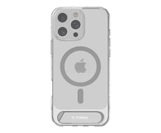 Torras Pstand serijos dėklas, skirtas iPhone 16 ProMax (skaidrus)
