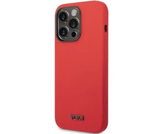 „Tumi TUHCP14LSR iPhone 14 Pro 6.1“ raudonas kietas dėklas iš skysto silikono | Tiekimas