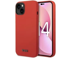 Dėklas Tumi TUHCP14SSR Apple iPhone 14 / 15 / 136,1" raudonos spalvos hardcase Liquid Silicone