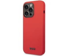 Dėklas Tumi TUHCP14XSR Apple iPhone 14 Pro Max 6,7" raudonos spalvos hardcase Liquid Silicone