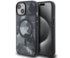 Dėklas Tumi TUHMP15STCAMK Apple iPhone 15 / 14 / 136.1" juodos spalvos hardcase Frosted Camo Print MagSafe