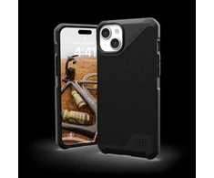 UAG Urban Armor Gear dėklas METROPOLIS LT suderinamas su MagSafe, skirtas IPHONE 15 Plus kevlar juodas