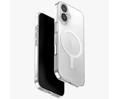UNIQ Airsuit dėklas skirtas Apple iPhone 17 Magclick Charging skaidrus
