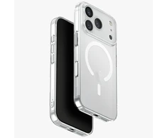 UNIQ Airsuit dėklas skirtas Apple iPhone 17 Pro Magclick Charging skaidrus