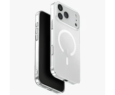 UNIQ Airsuit dėklas skirtas Apple iPhone 17 Pro Max Magclick Charging skaidrus
