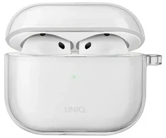 Dėklas UNIQ case Glase AirPods 4 glossy clear