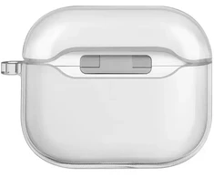 Dėklas UNIQ case Glase AirPods 4 glossy clear