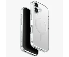UNIQ Clario dėklas skirtas Apple iPhone 17 Magclick Charging skaidrus