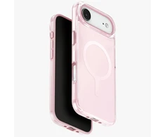 UNIQ Clario dėklas skirtas Apple iPhone Air Magclick Charging rožinės spalvos