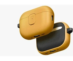 Dėklas UNIQ Clyde do AirPods Pro 3 gen geltona ir pilka