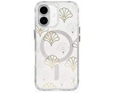 UNIQ Coehl Maree dėklas skirtas Apple iPhone 17 Magnetic Charging sidabro spalvos