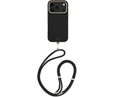 UNIQ Coehl Mirelle dėklas iPhone 17 Pro magnetiniam įkrovimui, juodmedžio spalvos