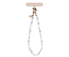 UNIQ Coehl Perla Handstrap universali virvelė skirta telefonui ant rankos baltos spalvos