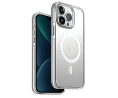 UNIQ Calio Apple iPhone 15 Pro 6.1" Magclick Charging Dėklas skaidrus