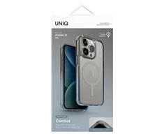 Uniq Combat Duo Magclick Charging Apple iPhone 15 Pro - dėklas telefonui mėlynos ir pilkos spalvos