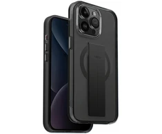 UNIQ dėklas Heldro Mag Apple iPhone 15 Pro 6.1"Magclick Charging juodos spalvos
